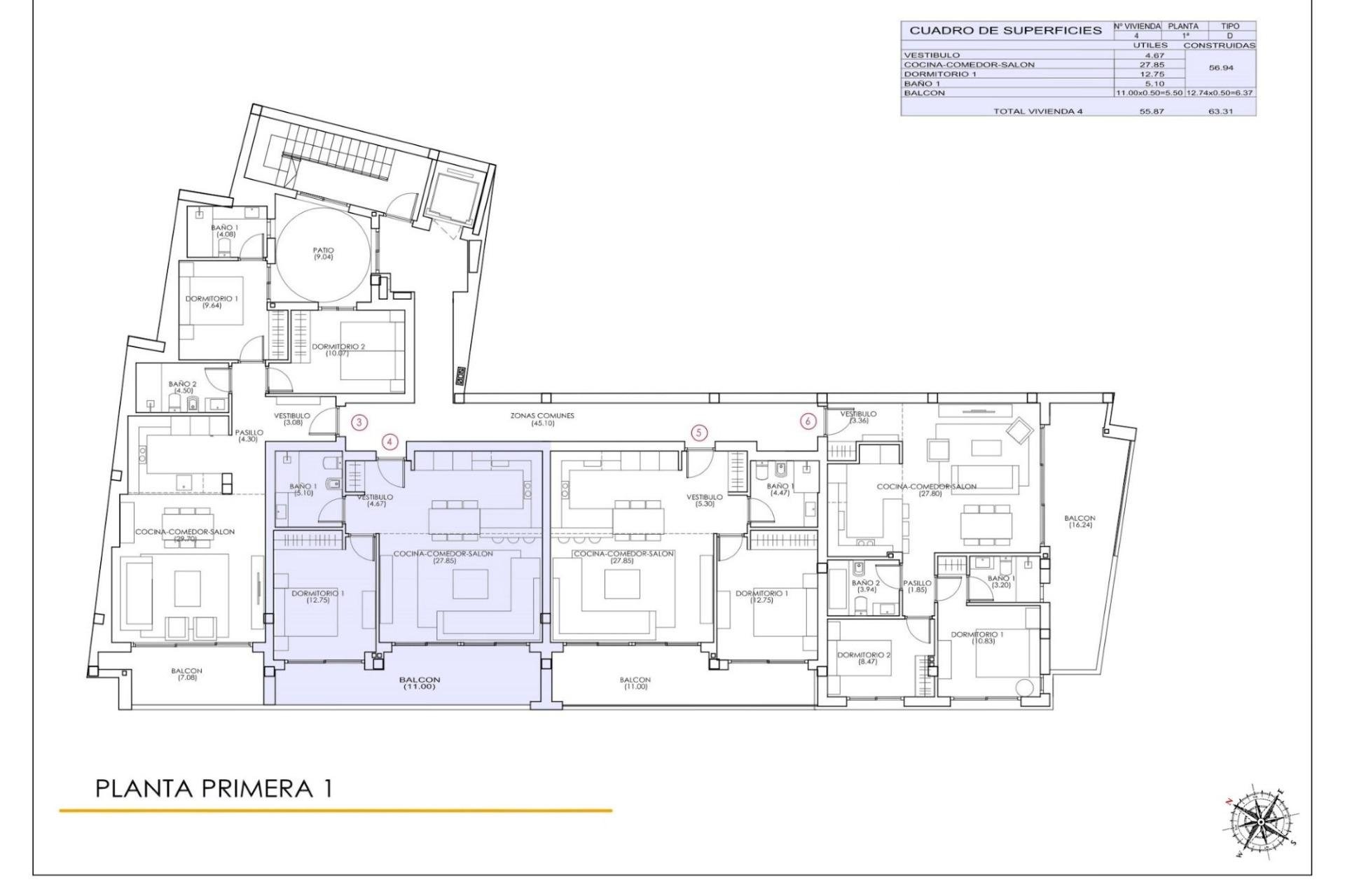 Nowa konstrukcja - Apartament - Torrevieja - Playa del Cura