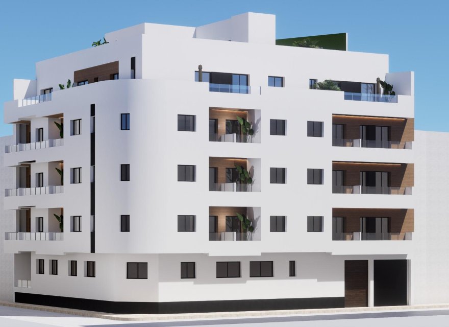 Nowa konstrukcja - Apartament - Torrevieja - pueblo