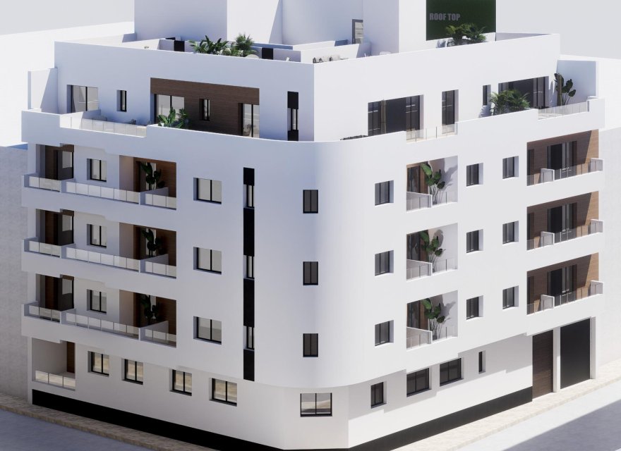 Nowa konstrukcja - Apartament - Torrevieja - pueblo
