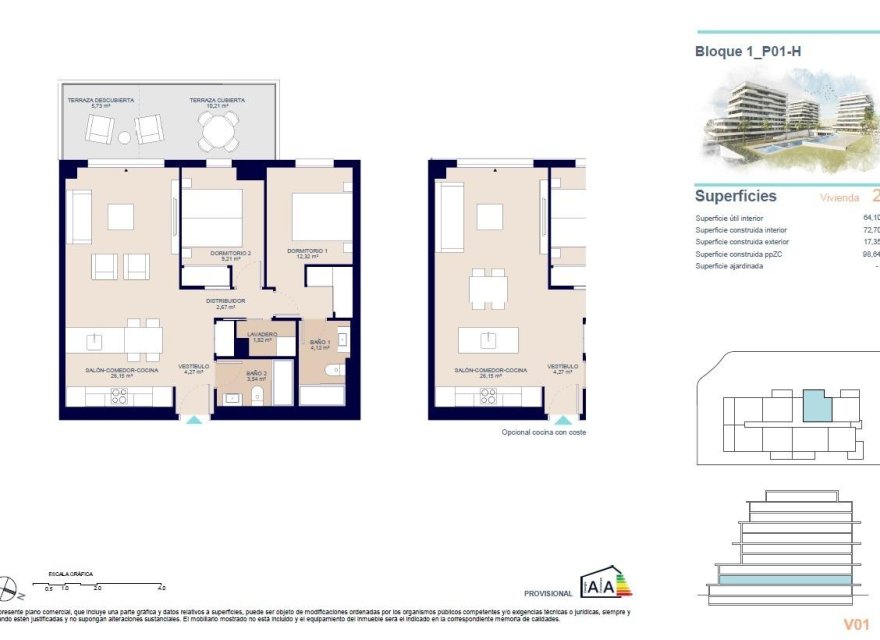 Nowa konstrukcja - Apartament - Villajoyosa - Playa del Torres