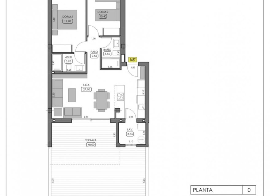 Nowa konstrukcja - Bungalow - Algorfa - La Finca Golf