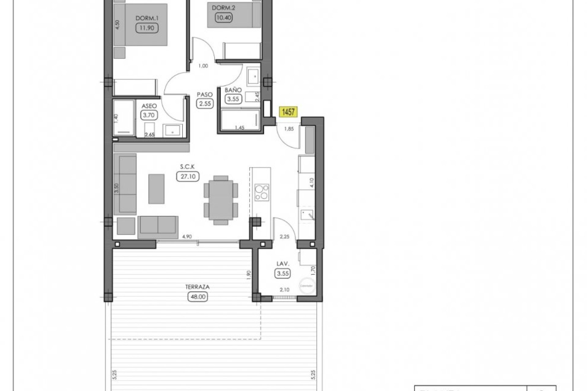 Nowa konstrukcja - Bungalow - Algorfa - La Finca Golf