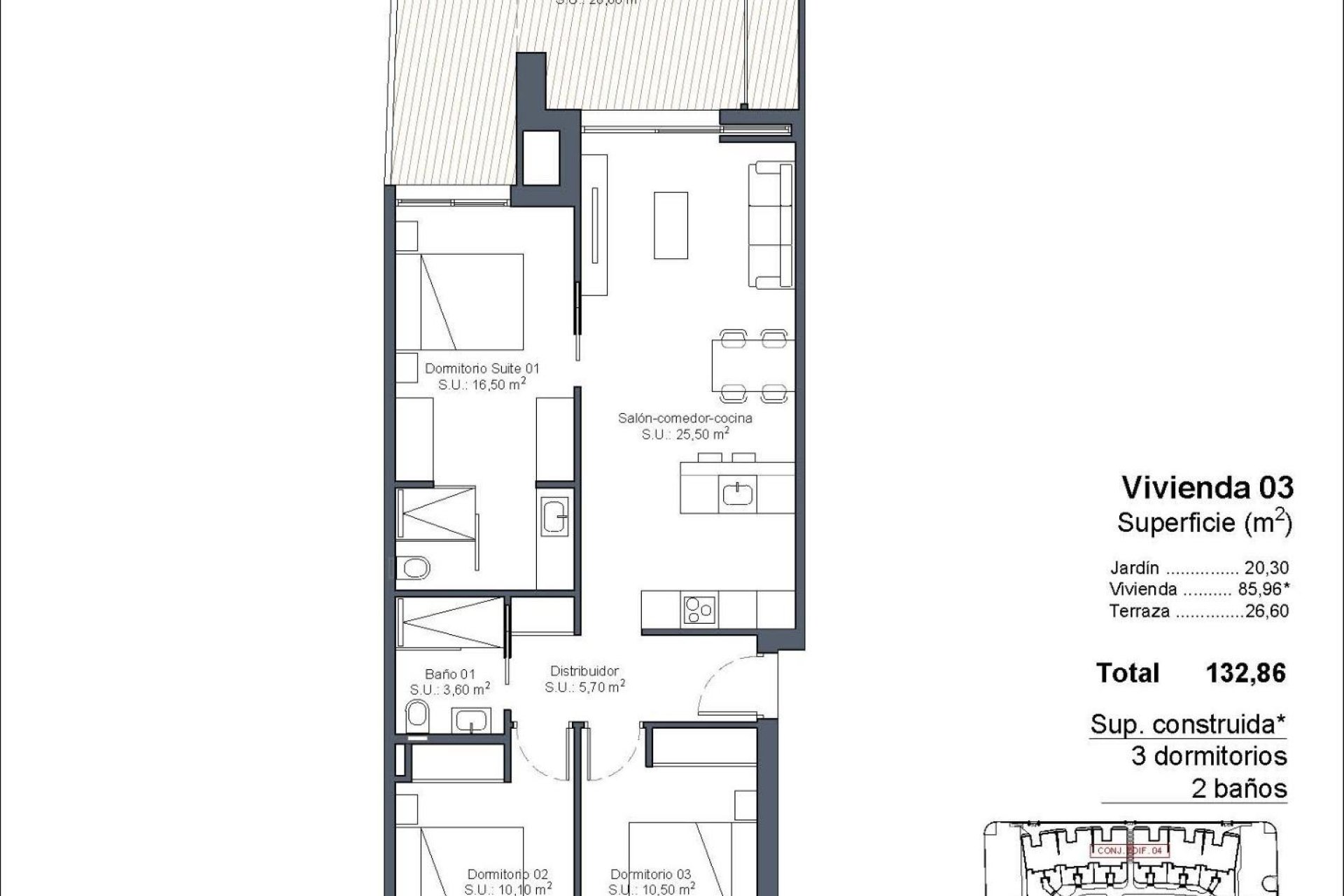 Nowa konstrukcja - Bungalow - Ciudad Quesada - Lo Marabú