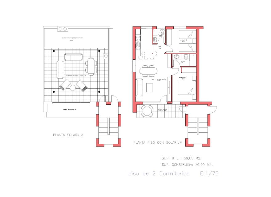 Nowa konstrukcja - Bungalow - Fuente Alamo - La Pinilla