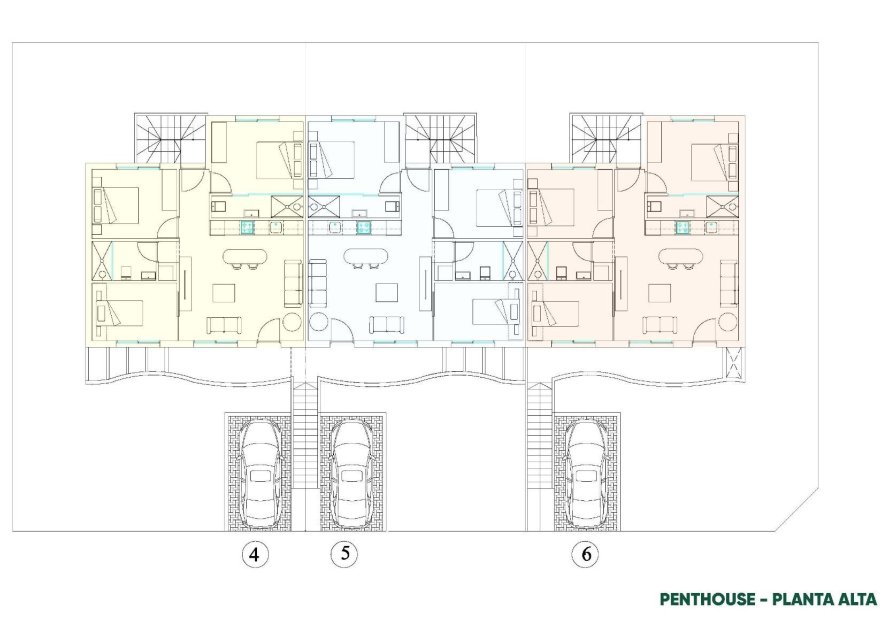 Nowa konstrukcja - Bungalow - Pilar de la Horadada - parques de Andromeda