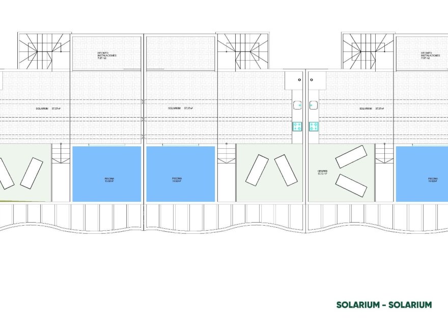 Nowa konstrukcja - Bungalow - Pilar de la Horadada - parques de Andromeda