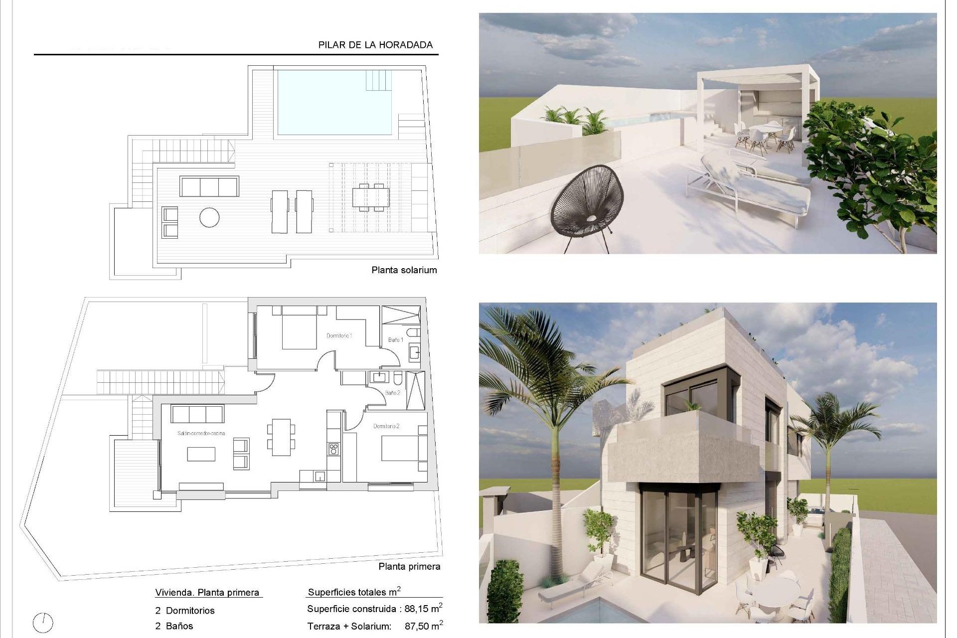 Nowa konstrukcja - Bungalow - Pilar de la Horadada - pueblo