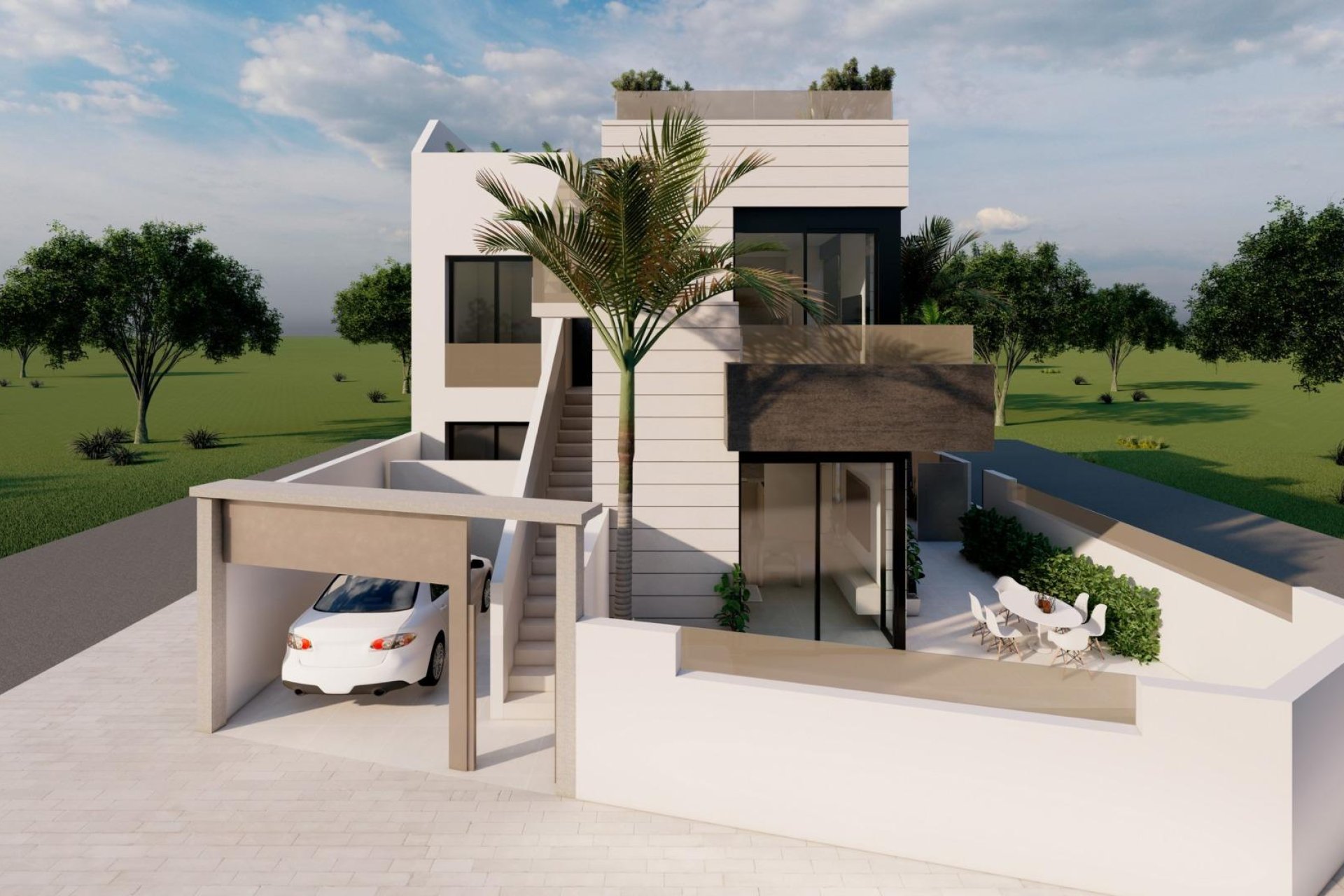 Nowa konstrukcja - Bungalow - Pilar de la Horadada - pueblo