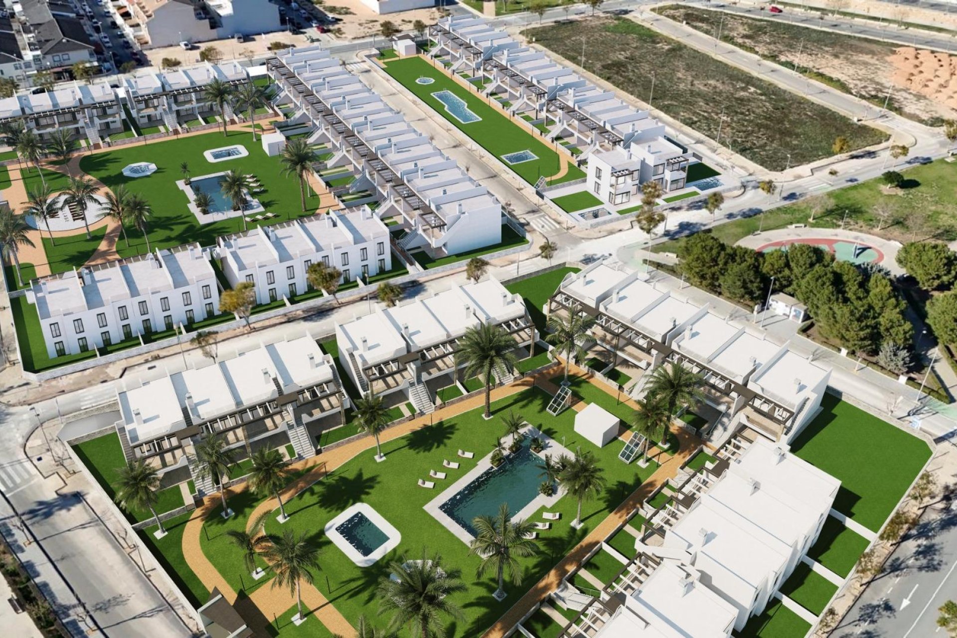 Nowa konstrukcja - Bungalow - Pilar de la Horadada - pueblo