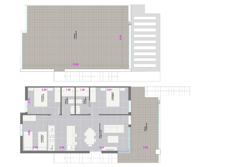 Nowa konstrukcja - Bungalow - Pilar de la Horadada - pueblo
