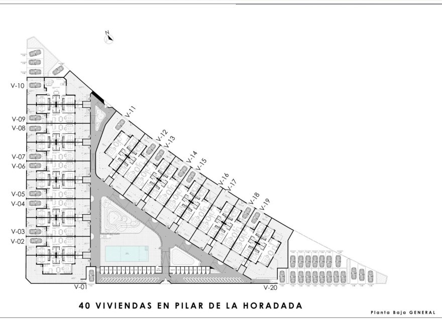 Nowa konstrukcja - Bungalow - Pilar de la Horadada - pueblo