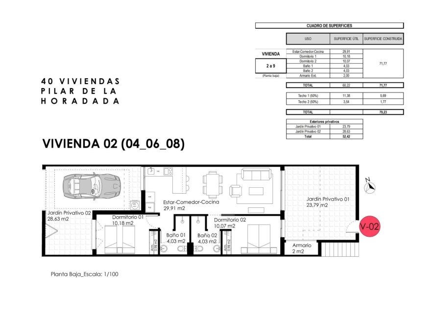 Nowa konstrukcja - Bungalow - Pilar de la Horadada - pueblo