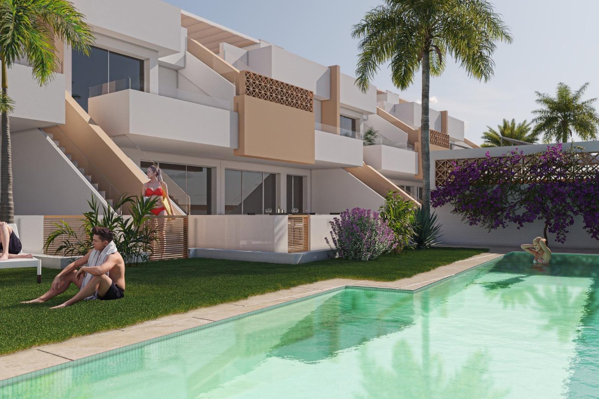 Nowa konstrukcja - Bungalow - Pilar de la Horadada - pueblo