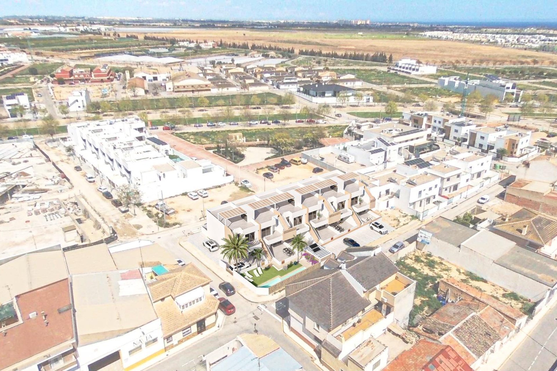 Nowa konstrukcja - Bungalow - Pilar de la Horadada - pueblo