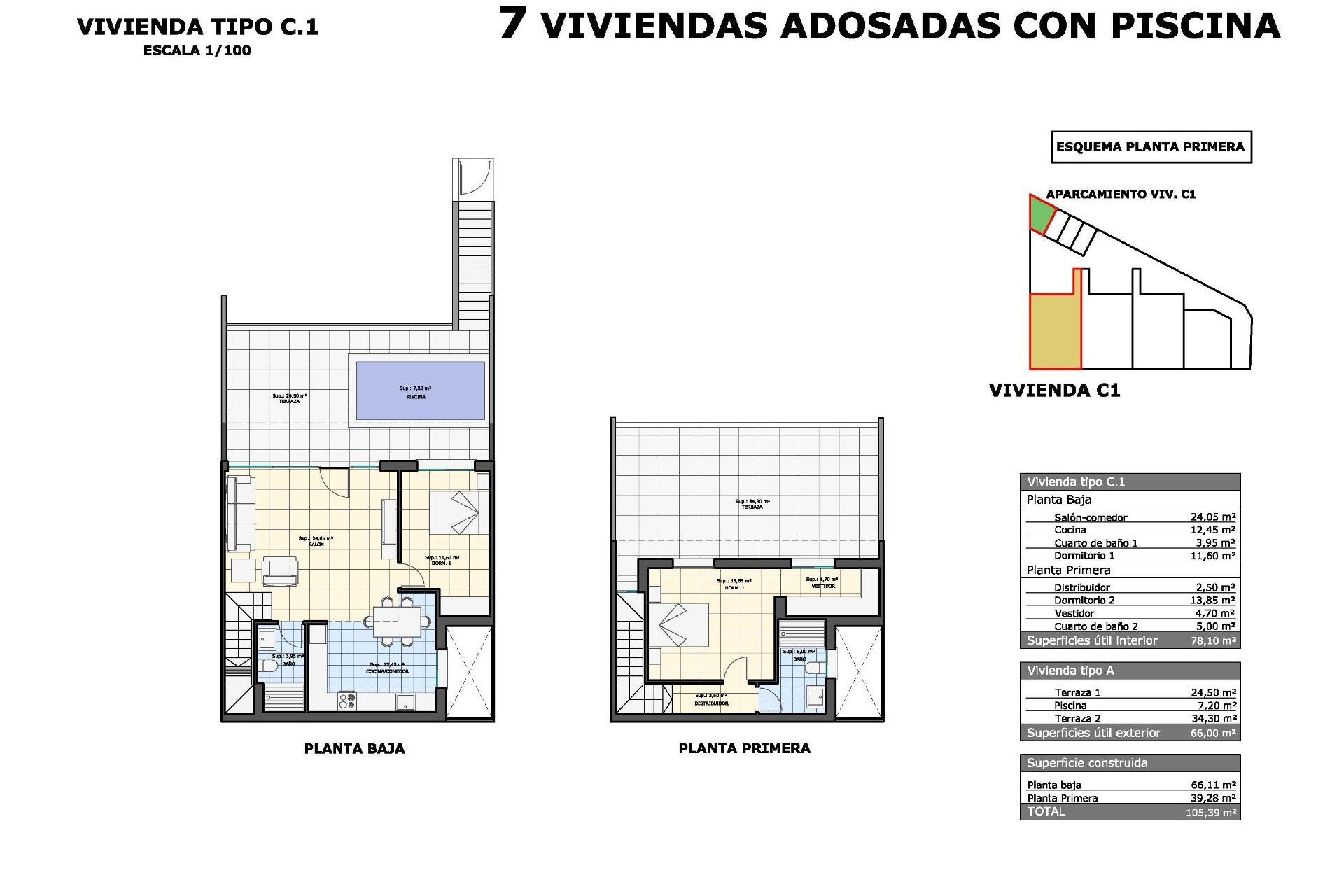 Nowa konstrukcja - Bungalow - Pilar de la Horadada - pueblo