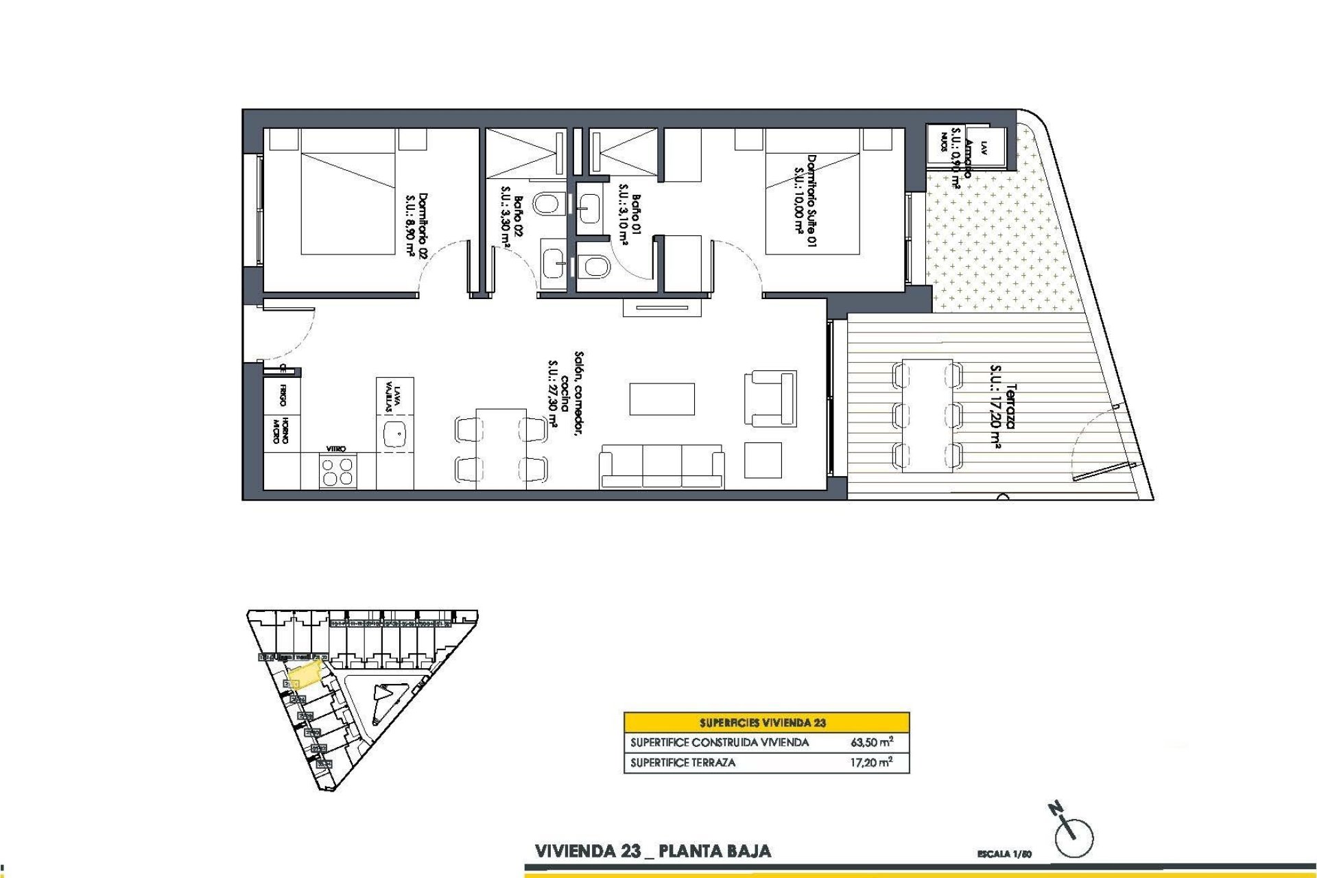 Nowa konstrukcja - Bungalow - San Fulgencio - Pueblo