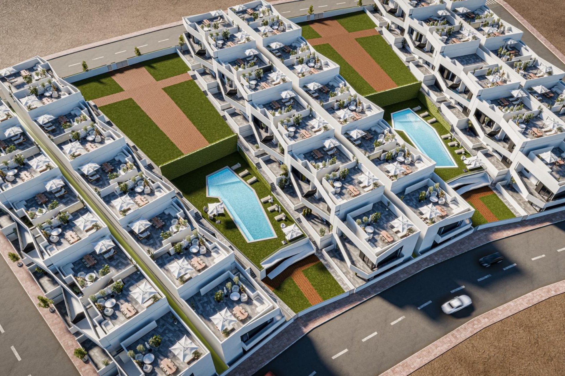 Nowa konstrukcja - Bungalow - San Miguel de Salinas - Pueblo