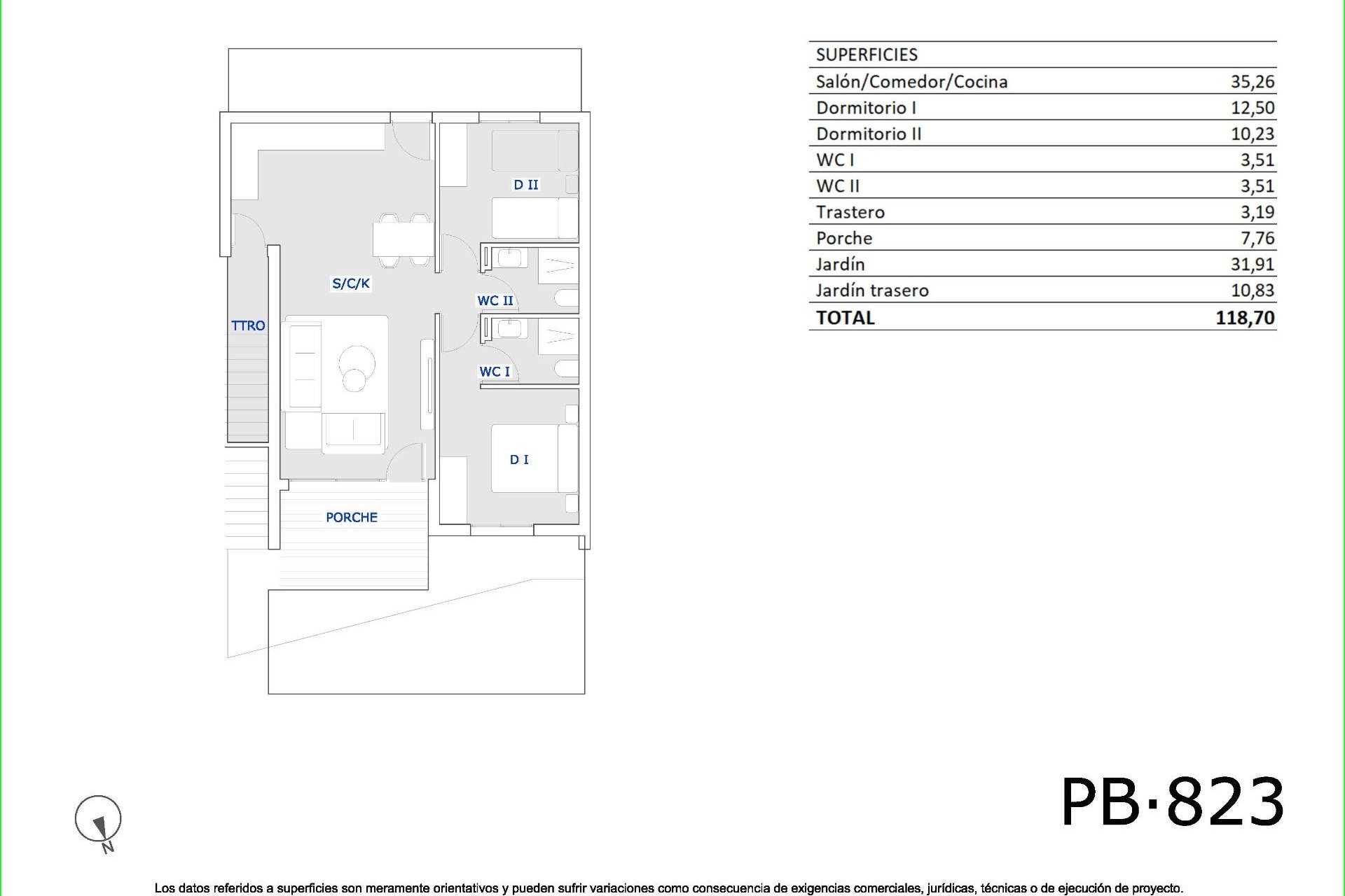 Nowa konstrukcja - Bungalow - San Miguel de Salinas - Pueblo