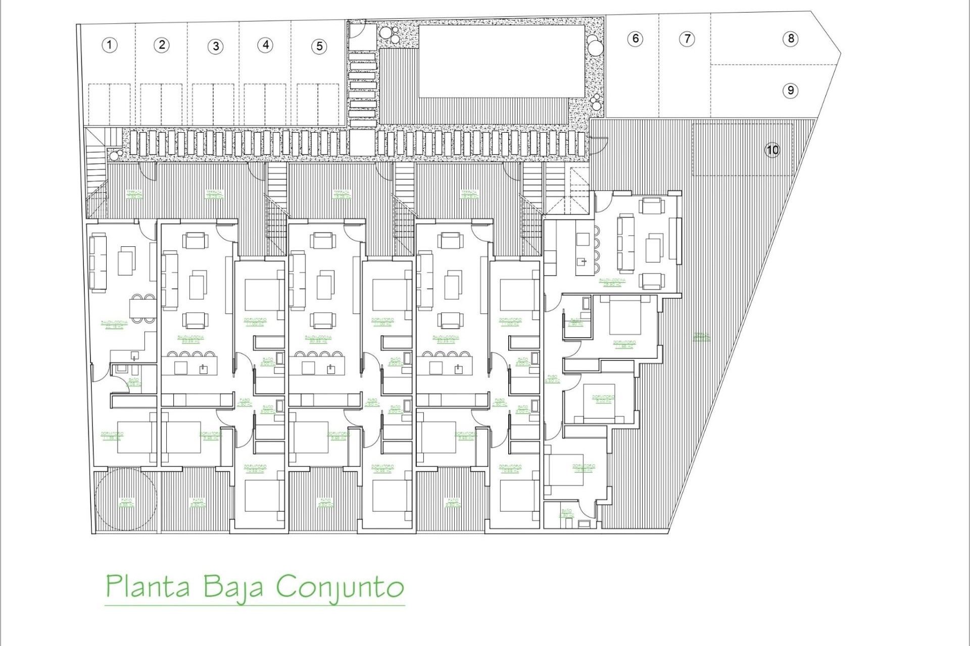 Nowa konstrukcja - Bungalow - San Pedro del Pinatar - Los Antolinos