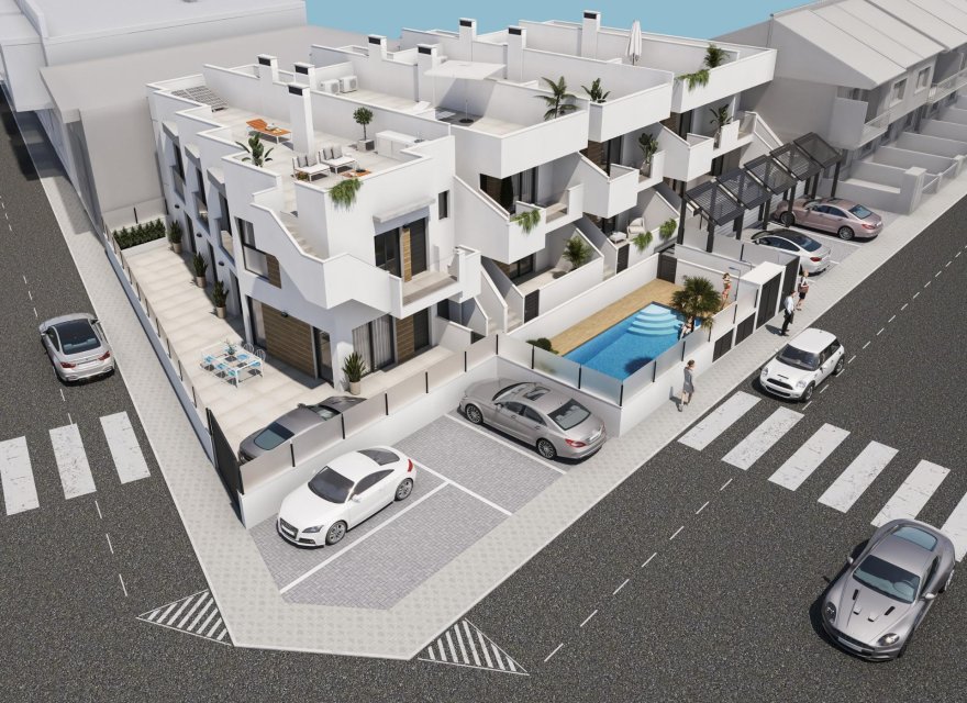 Nowa konstrukcja - Bungalow - San Pedro del Pinatar - Los Antolinos