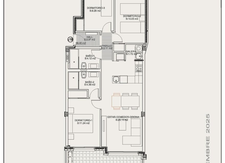 Nowa konstrukcja - Bungalow - Torrevieja - Altos del Sol