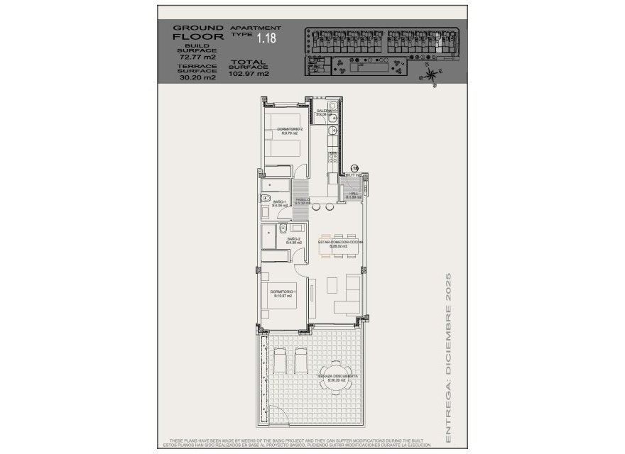 Nowa konstrukcja - Bungalow - Torrevieja - Altos del Sol