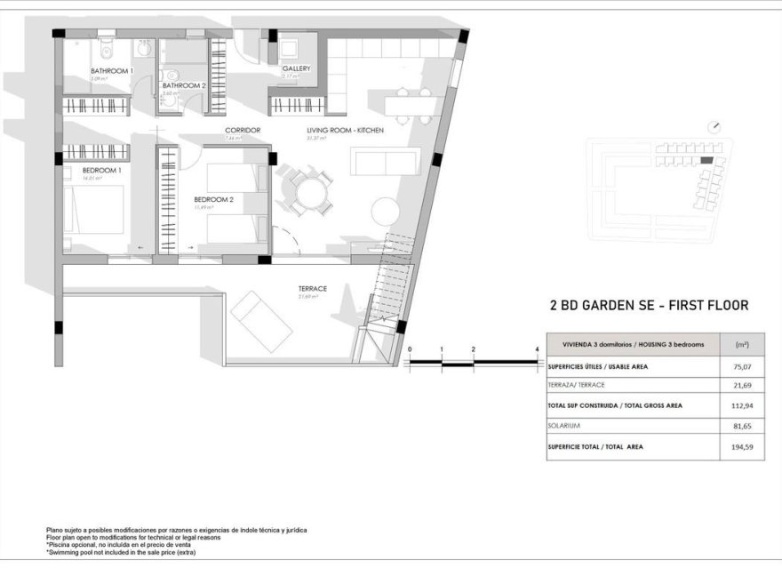 Nowa konstrukcja - Bungalow - Torrevieja - La Veleta