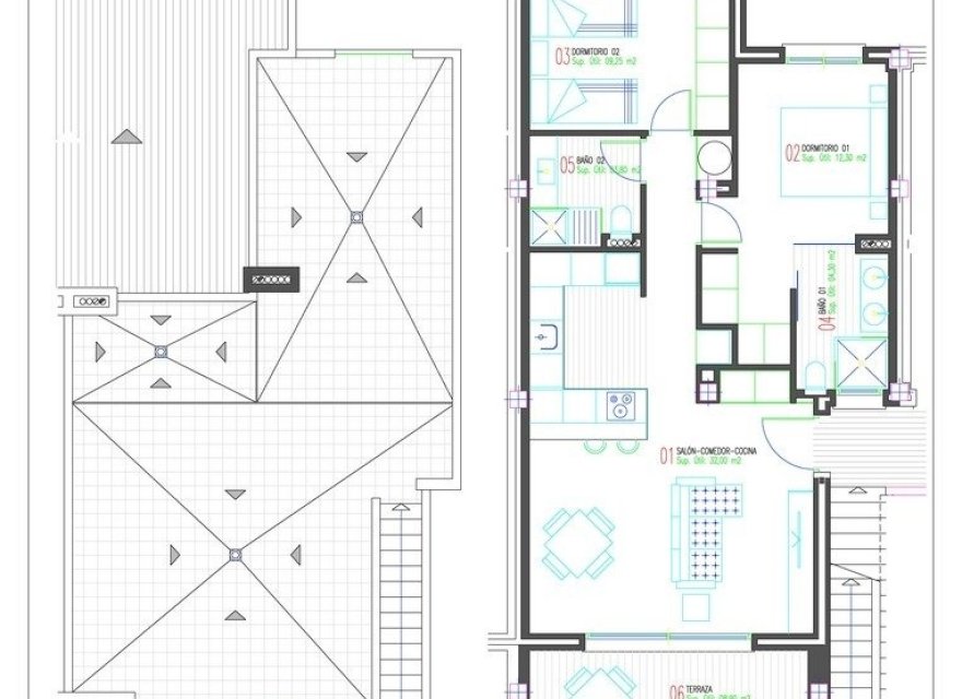 Nowa konstrukcja - Bungalow - Torrevieja - Los Balcones