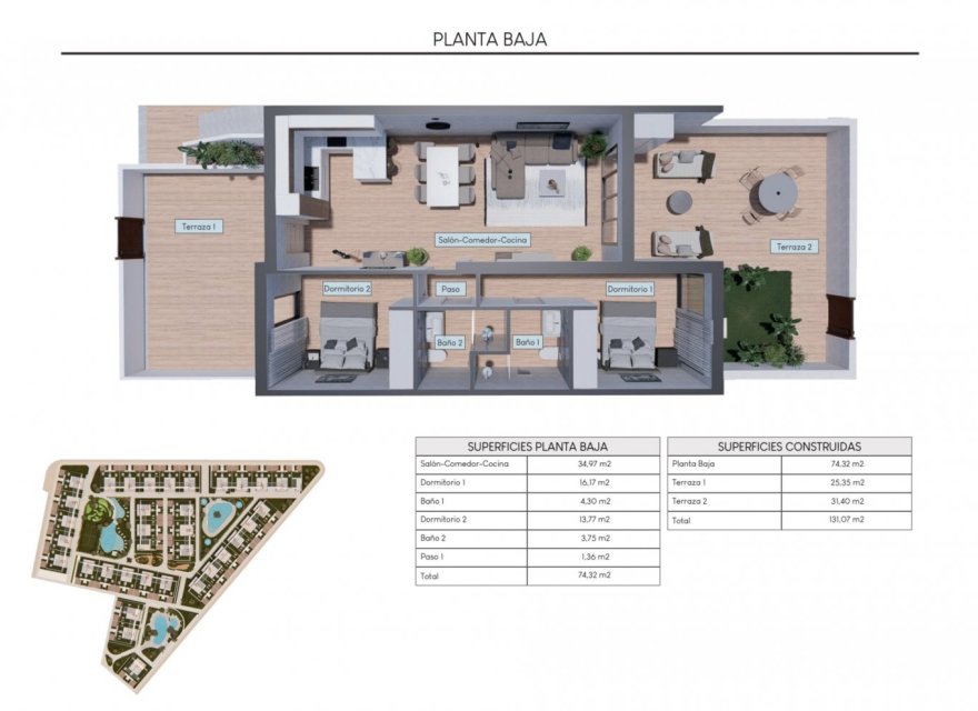 Nowa konstrukcja - Bungalow - Torrevieja - Los Balcones