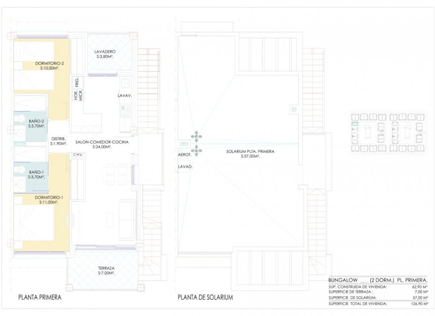 Nowa konstrukcja - Bungalow - Torrevieja - Los Balcones