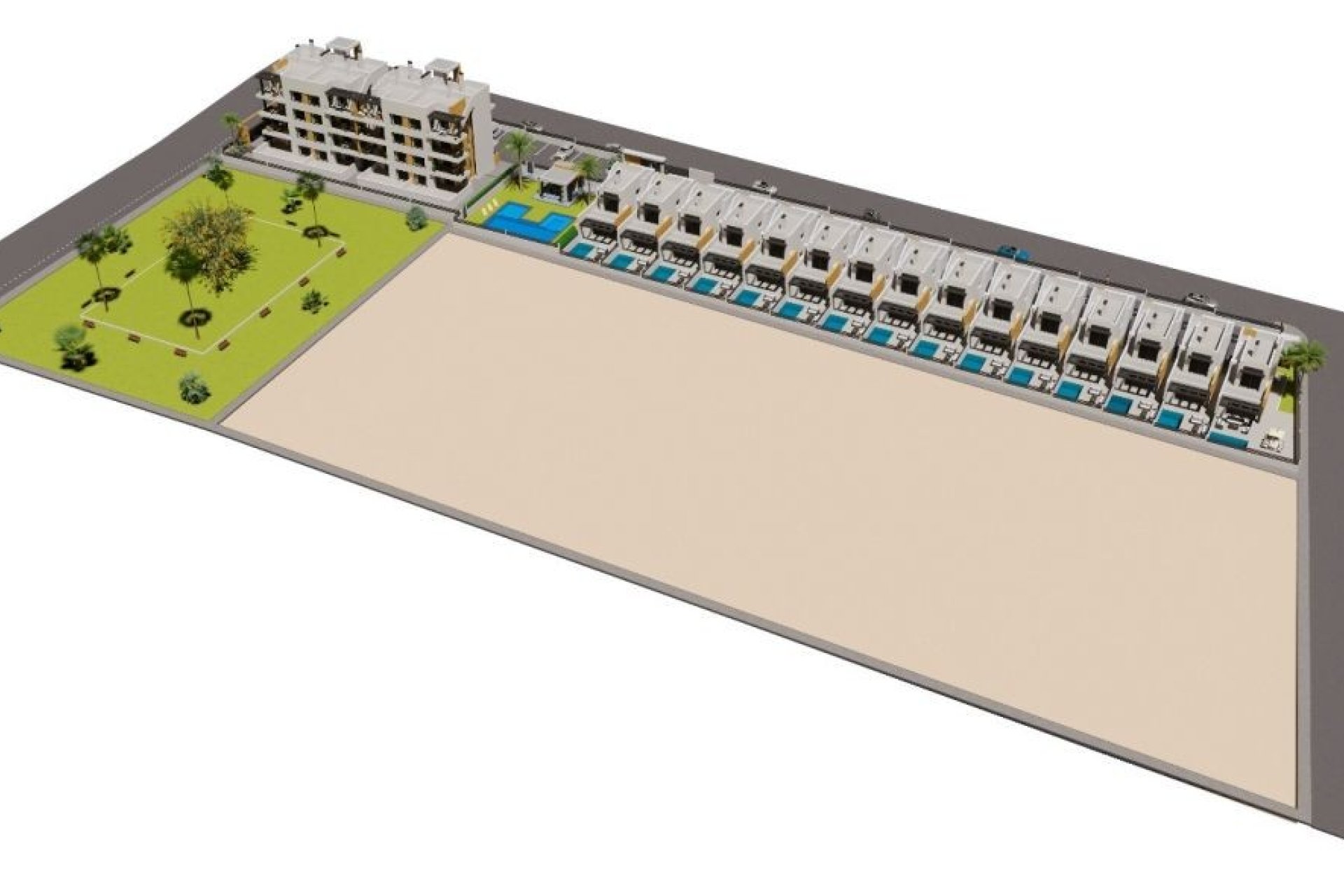 Nowa konstrukcja - Dupleks - Torrevieja - Aguas Nuevas