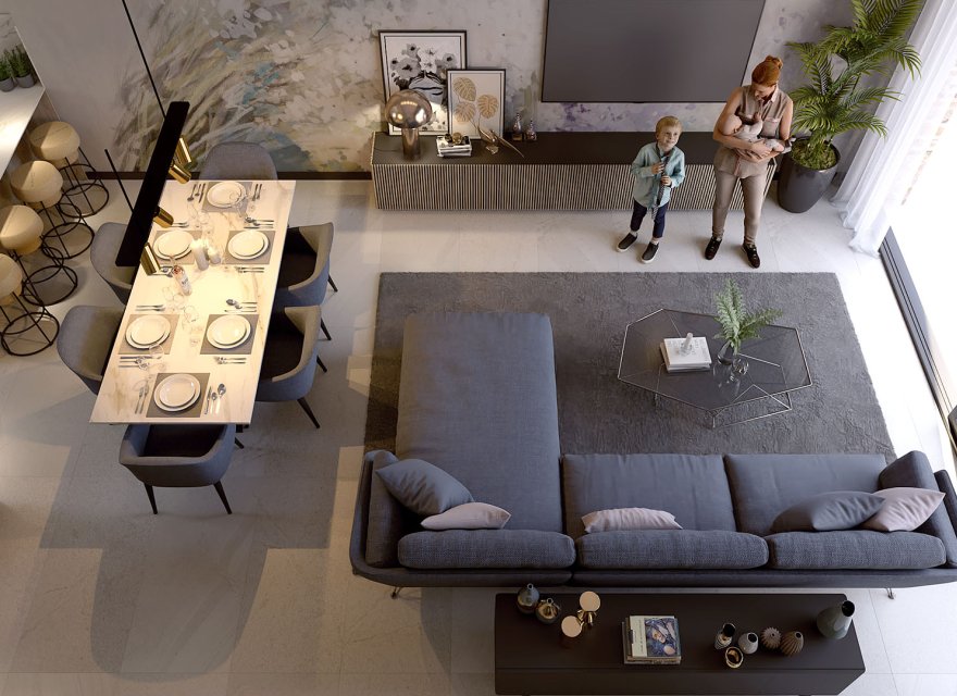 Nowa konstrukcja - Willa - Algorfa