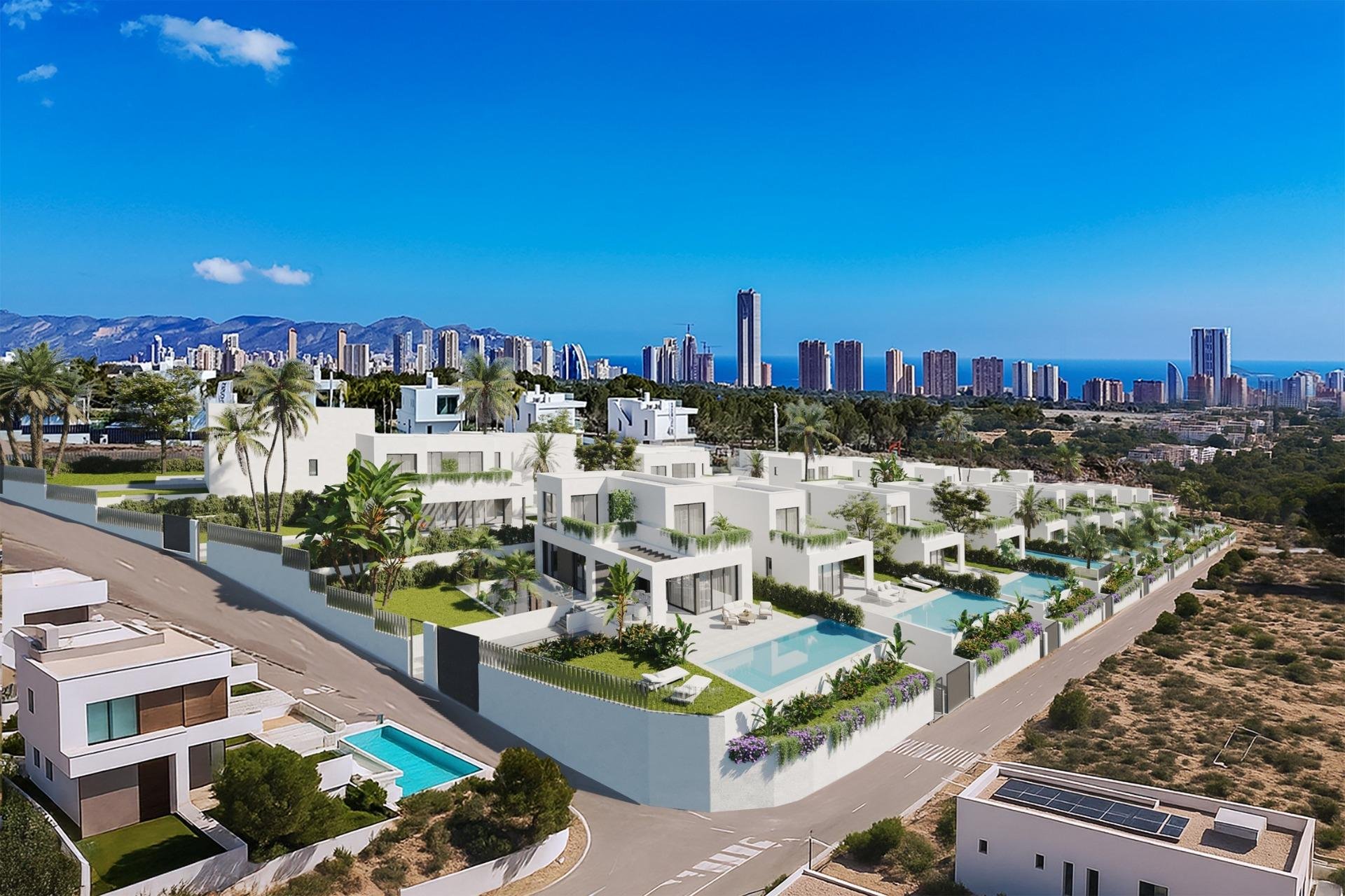 Nowa konstrukcja - Willa - Benidorm - Sierra Cortina