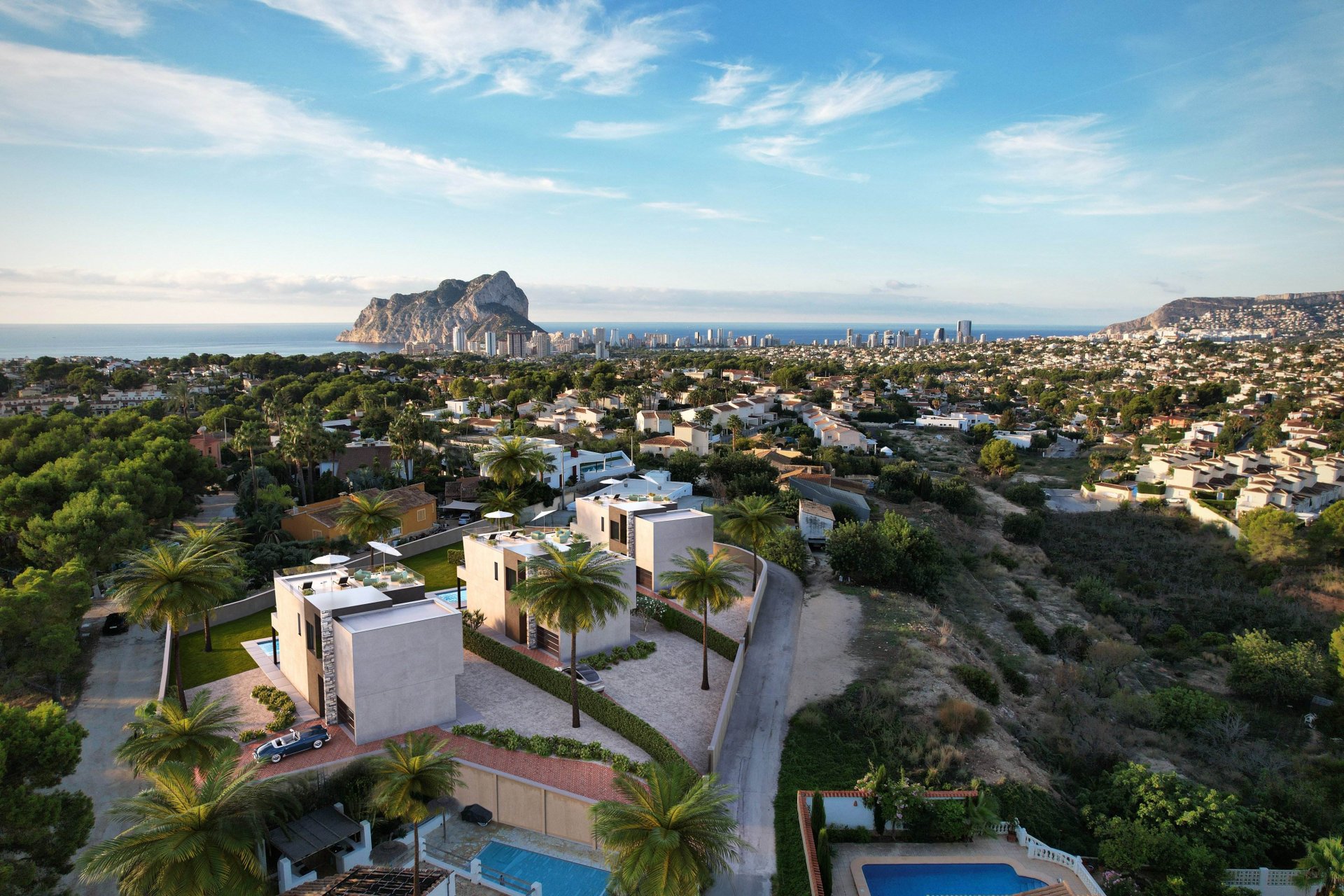 Nowa konstrukcja - Willa - Calpe