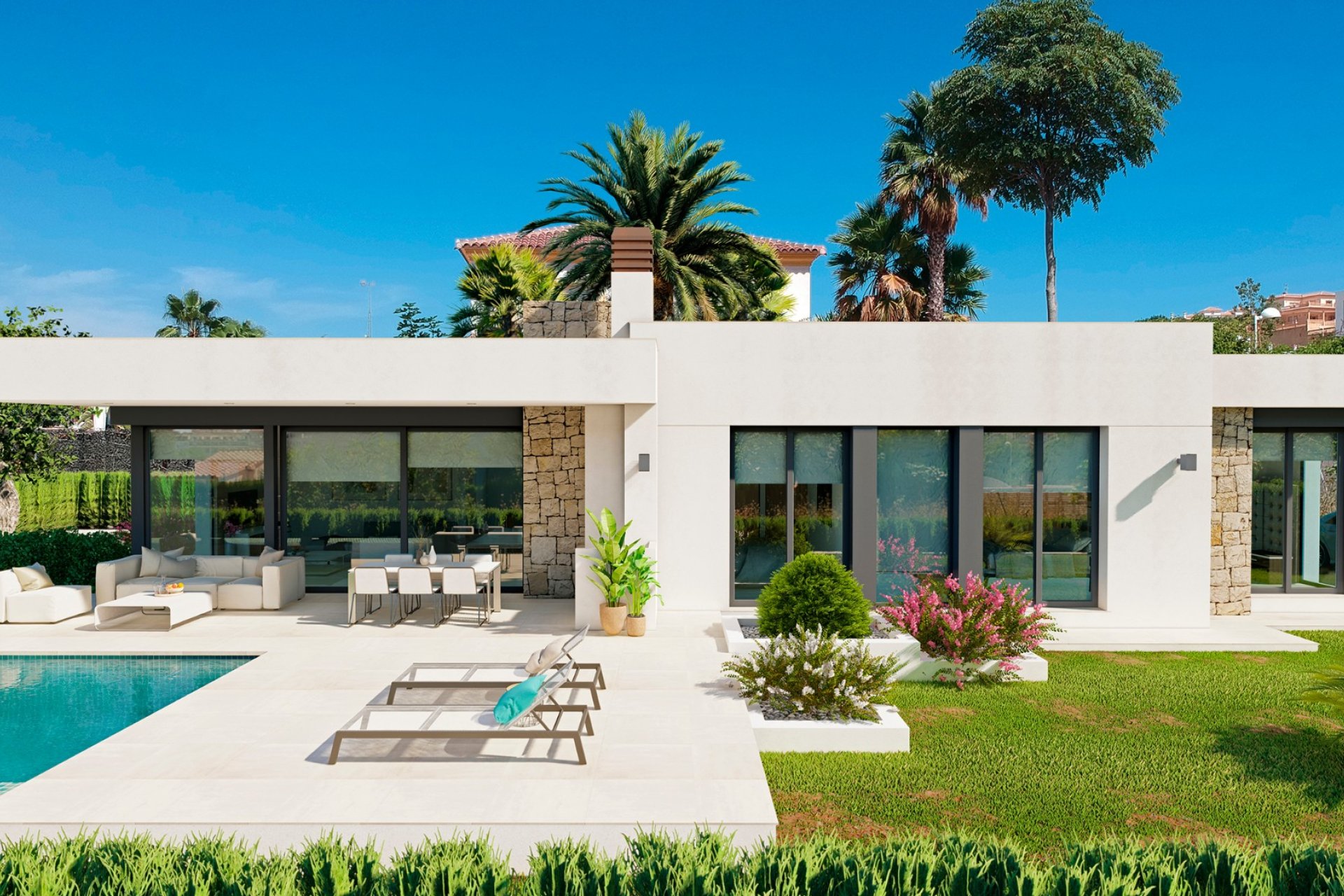 Nowa konstrukcja - Willa - Calpe