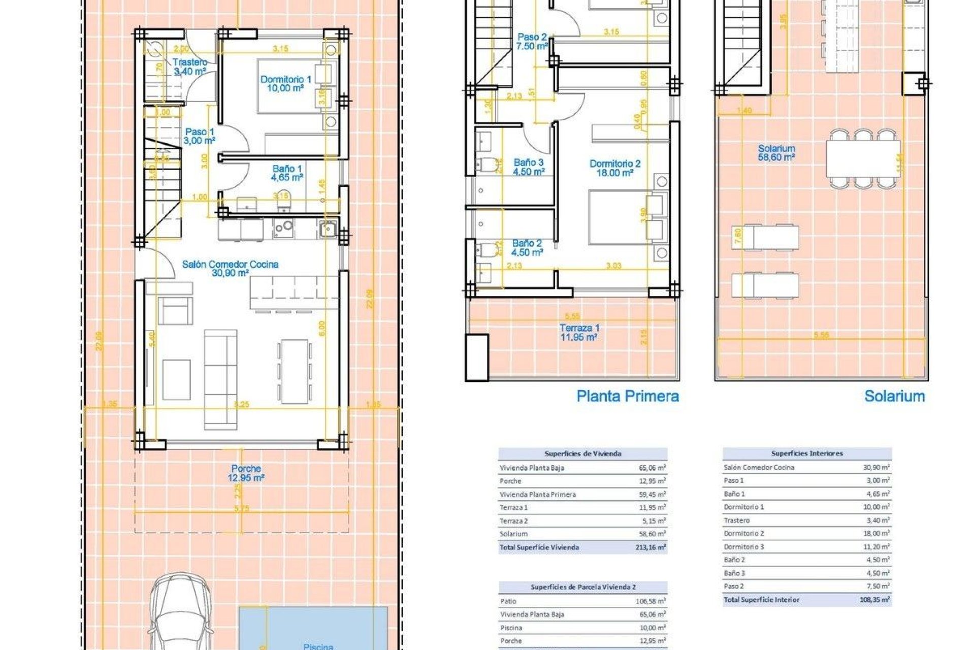 Nowa konstrukcja - Willa - Pilar de la Horadada - pueblo