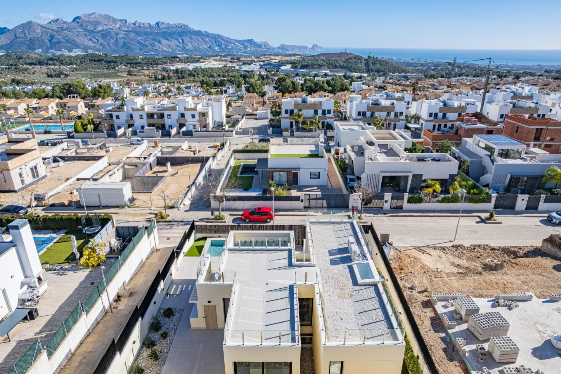 Nowa konstrukcja - Willa - Polop - La Alberca