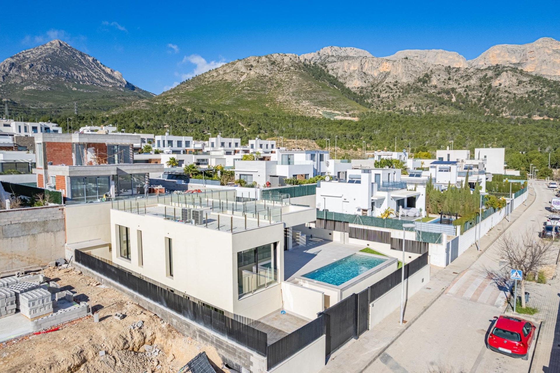 Nowa konstrukcja - Willa - Polop - La Alberca