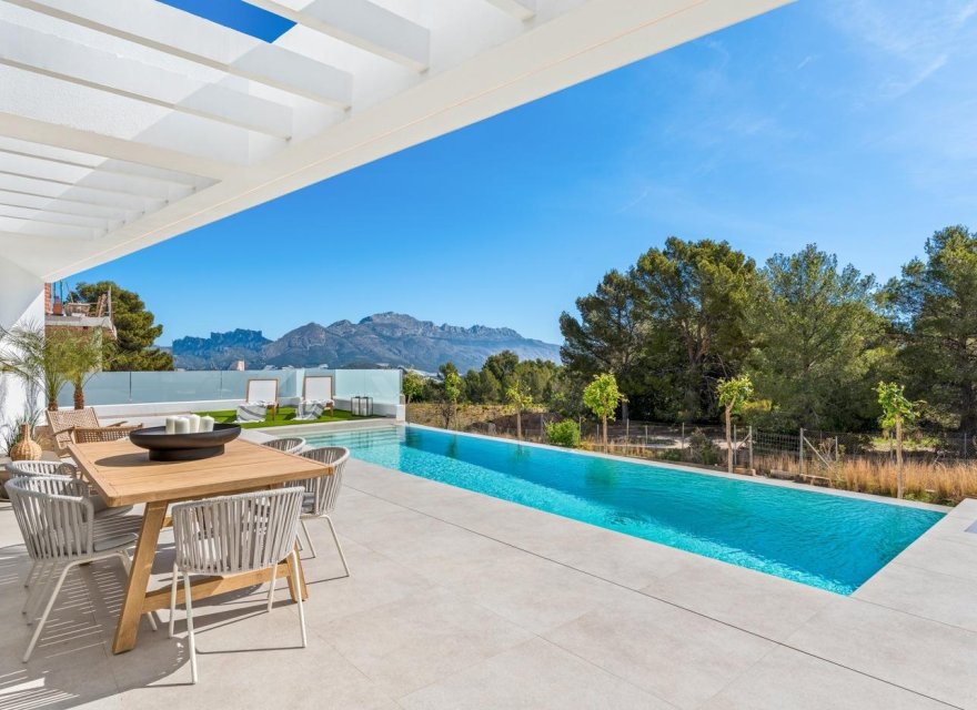 Nowa konstrukcja - Willa - Polop - Urbanizaciones