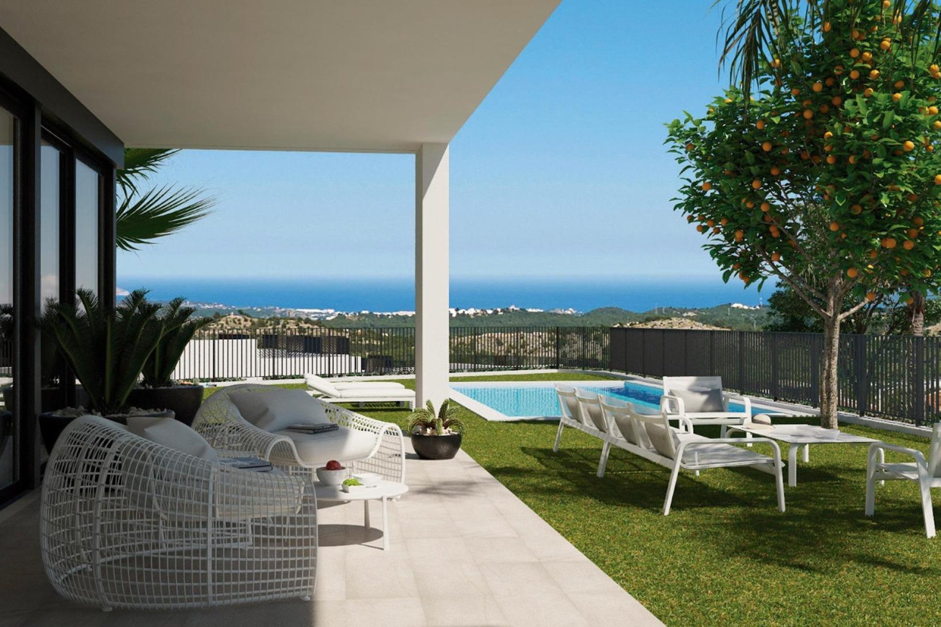 Nowa konstrukcja - Willa - Polop - Urbanizaciones