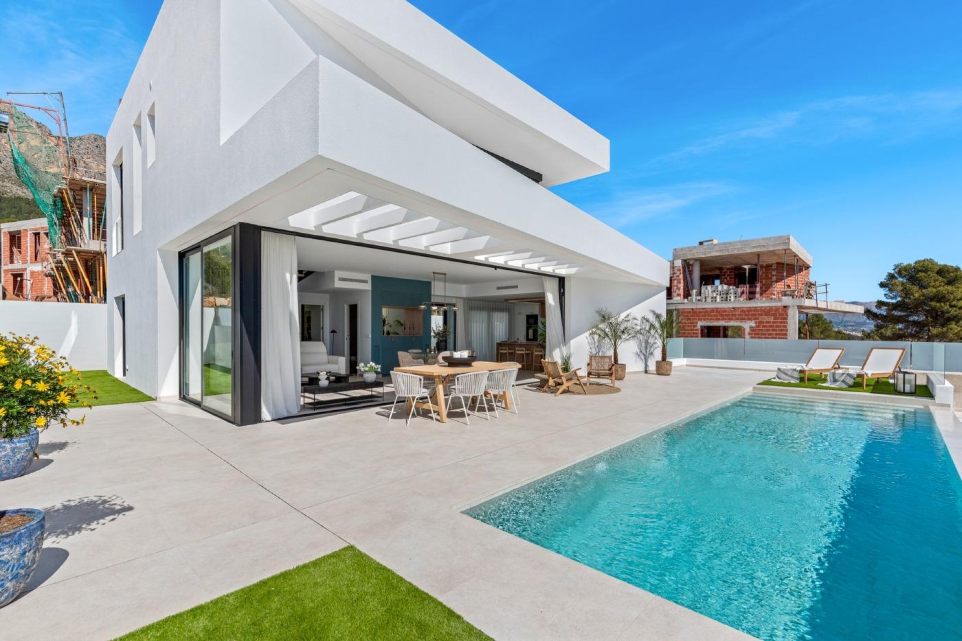 Nowa konstrukcja - Willa - Polop - Urbanizaciones