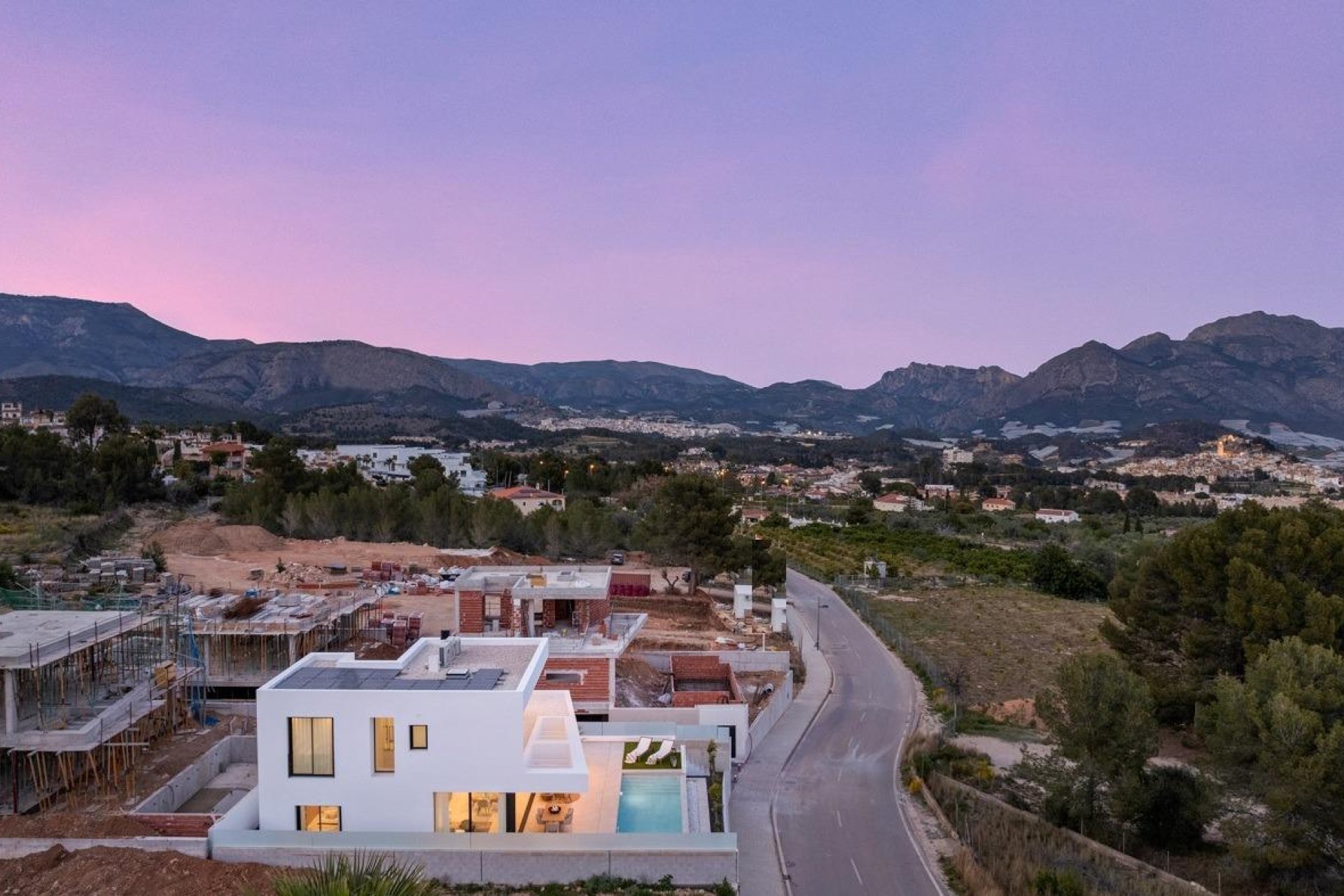 Nowa konstrukcja - Willa - Polop - Urbanizaciones