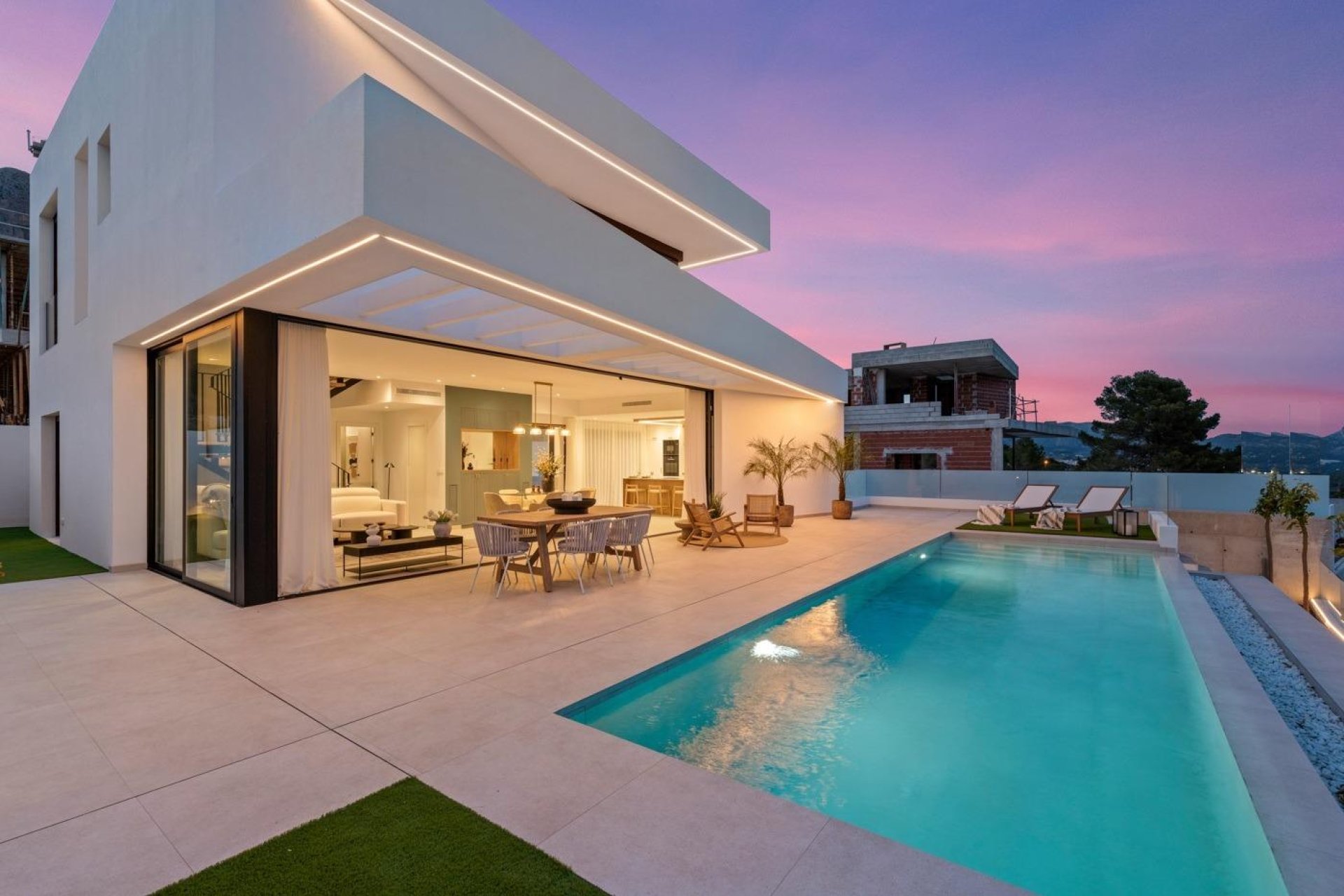 Nowa konstrukcja - Willa - Polop - Urbanizaciones