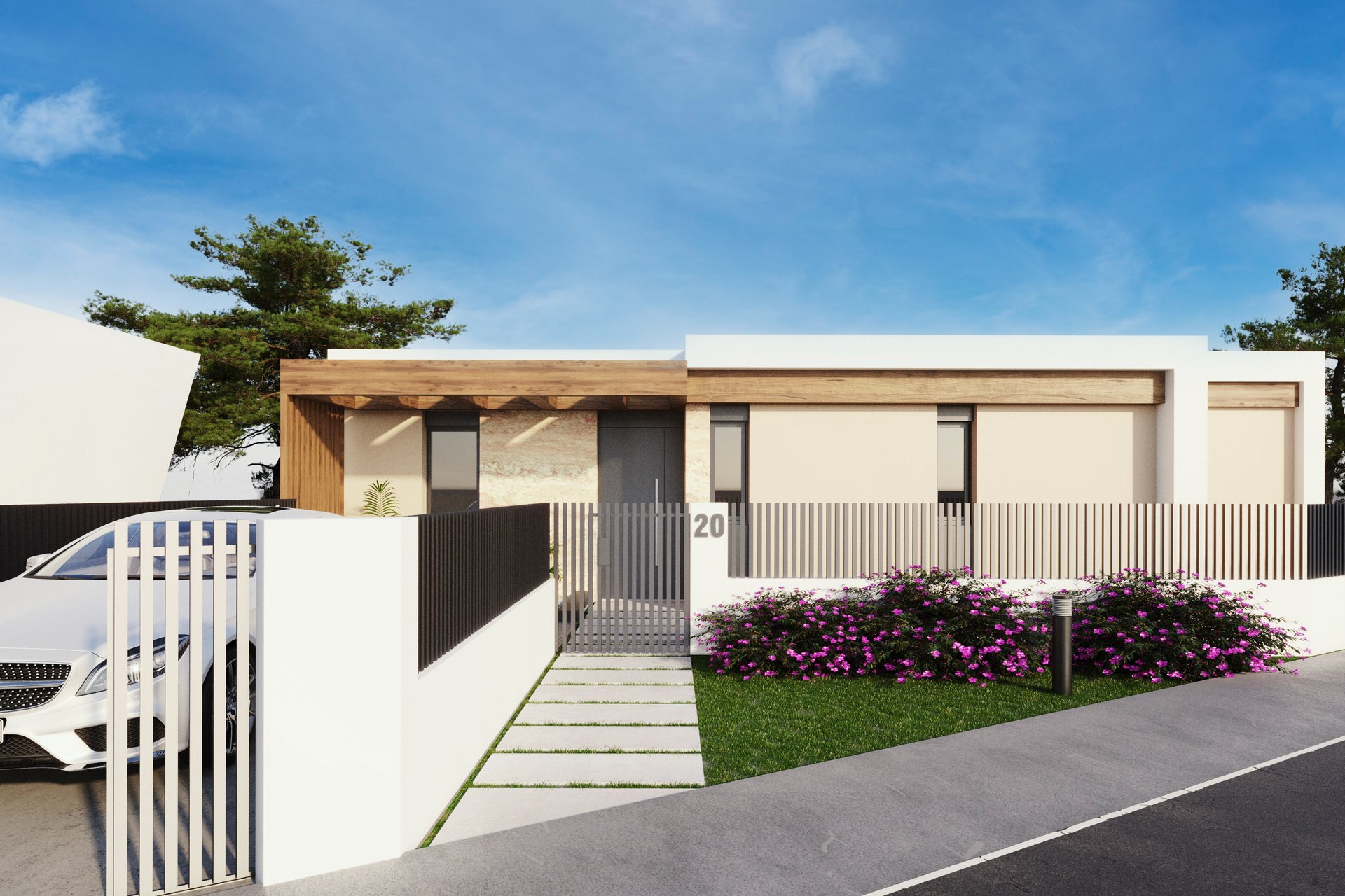 Nowa konstrukcja - Willa - Polop