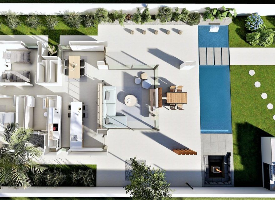 Nowa konstrukcja - Willa - San Fulgencio - El Oasis