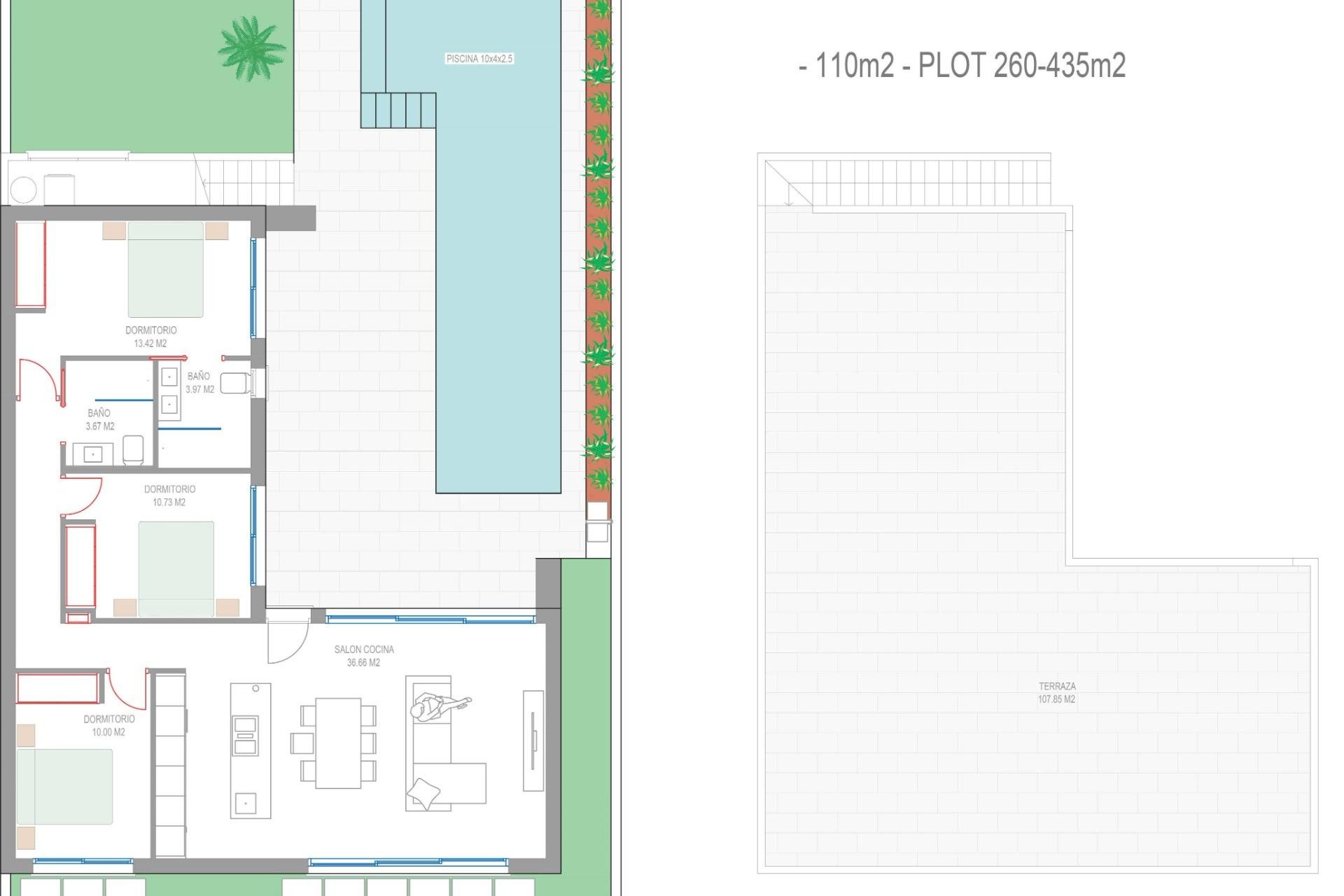Nowa konstrukcja - Willa - San Javier - Parque del doce