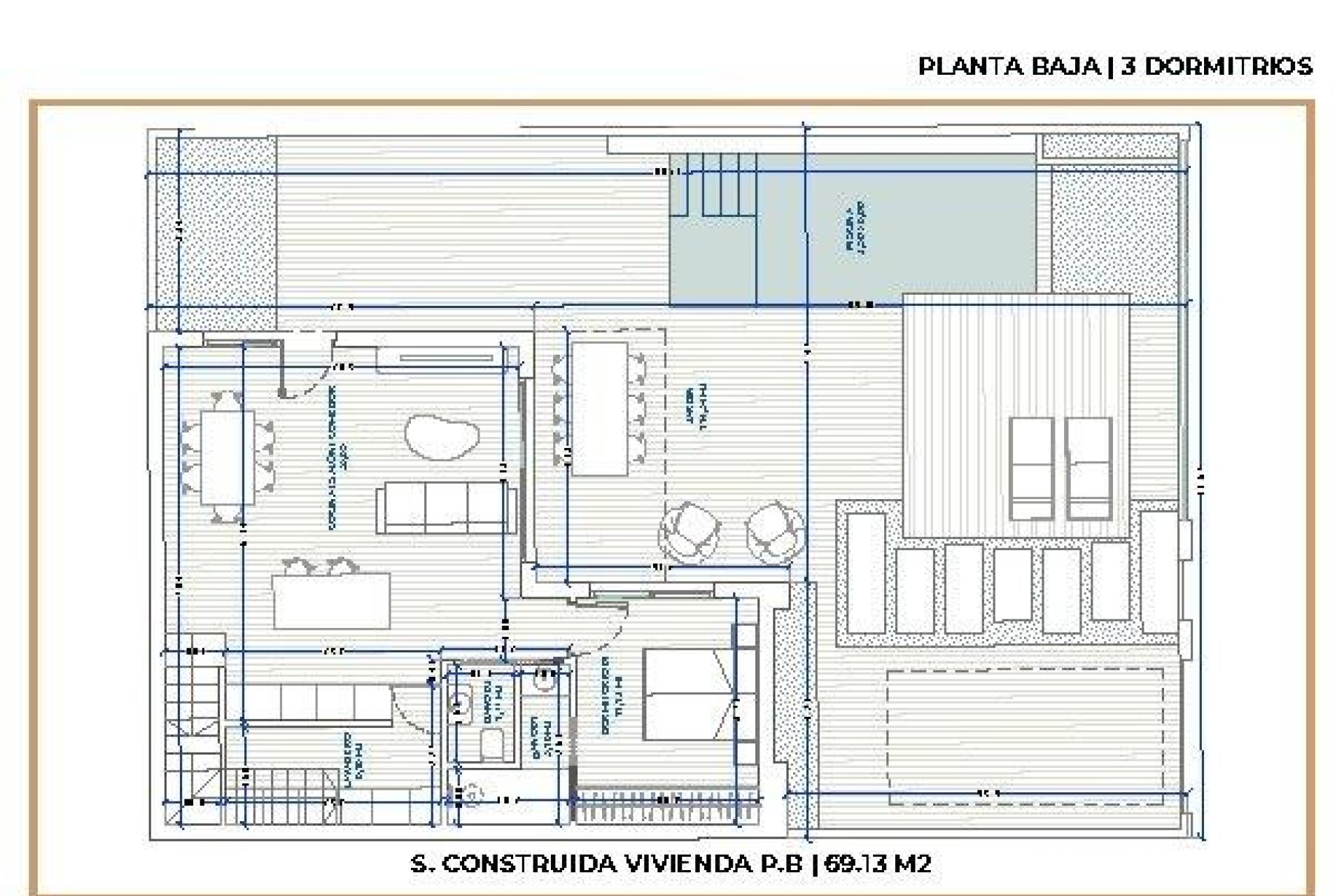 Nowa konstrukcja - Willa - Torre Pacheco - Roldán