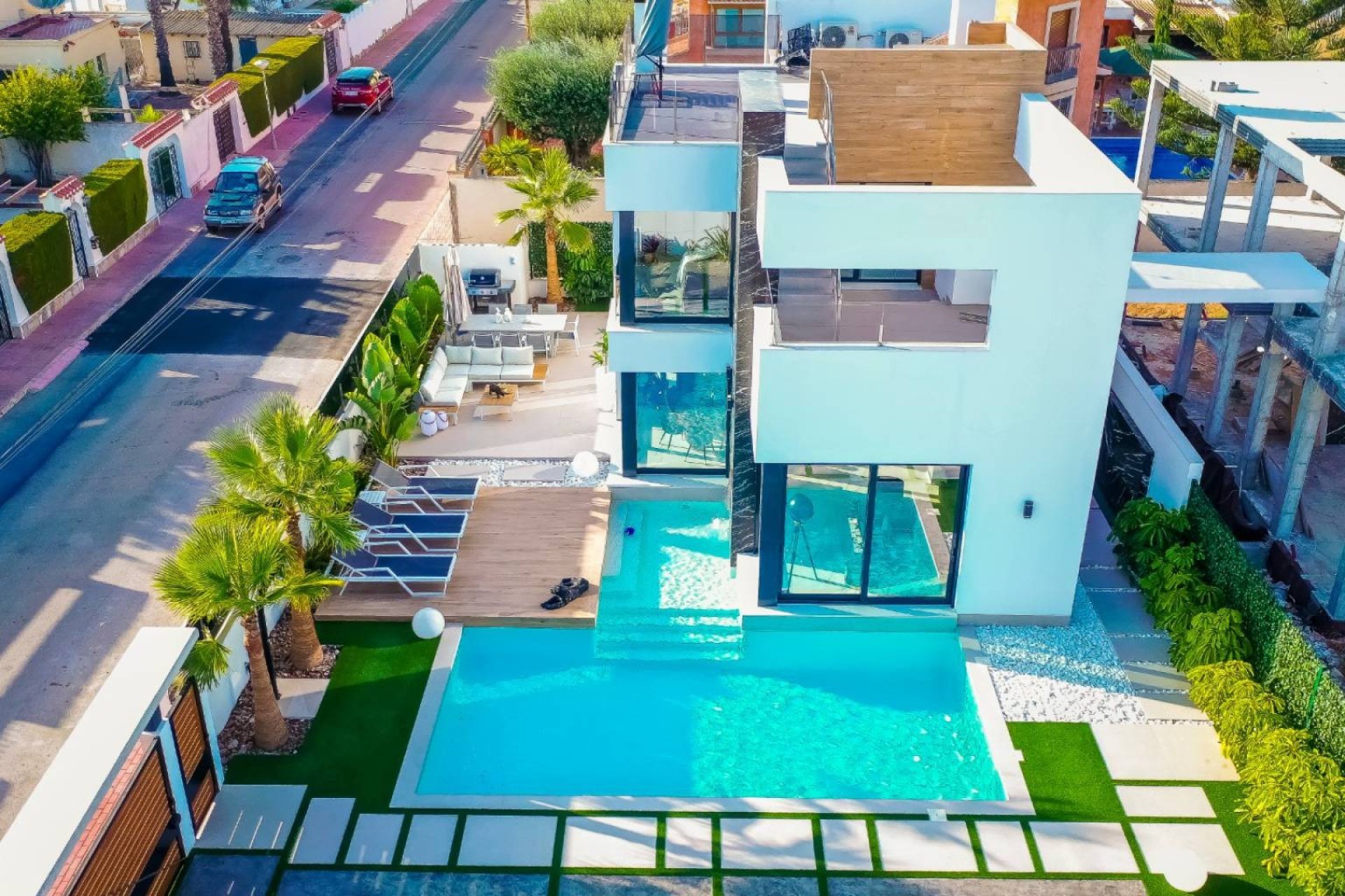 Nowa konstrukcja - Willa - Torrevieja