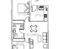 Obra nueva - Apartamento - Aguilas - Collados