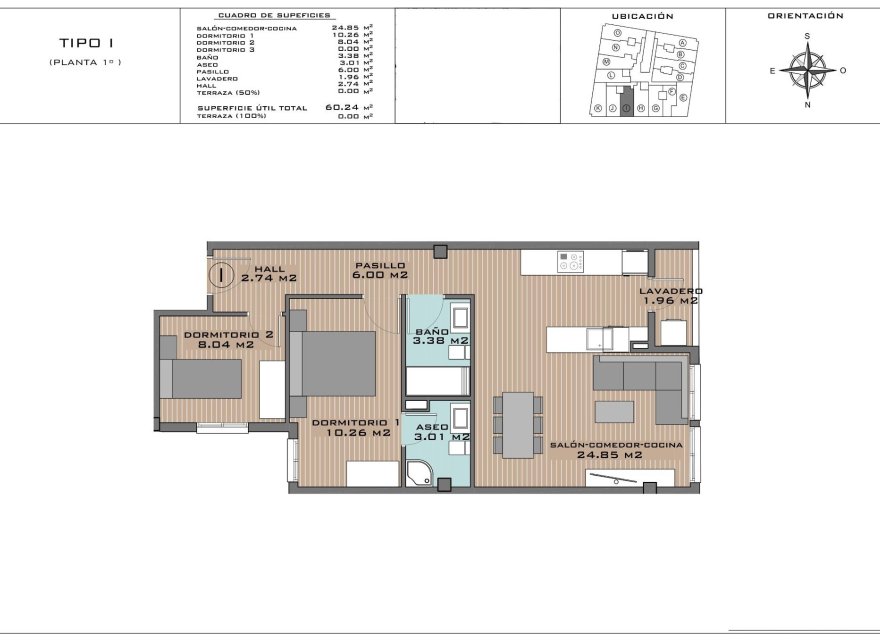 Obra nueva - Apartamento - Algorfa - Pueblo